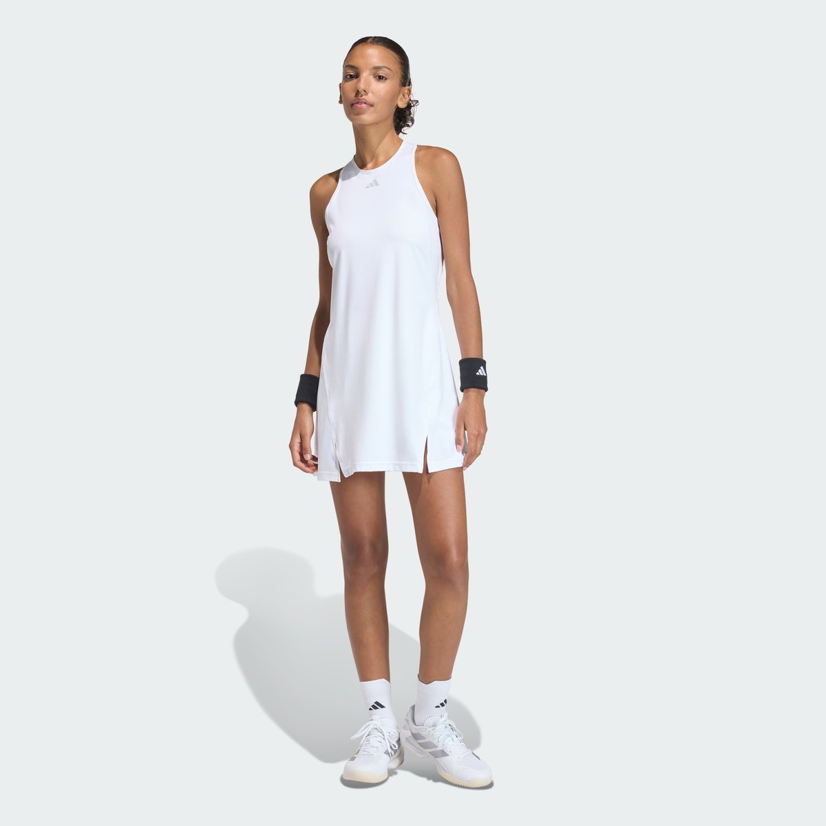 Robe De Tennis Climacool Club Robe De Tennis Climacool Club white, adidas Performance