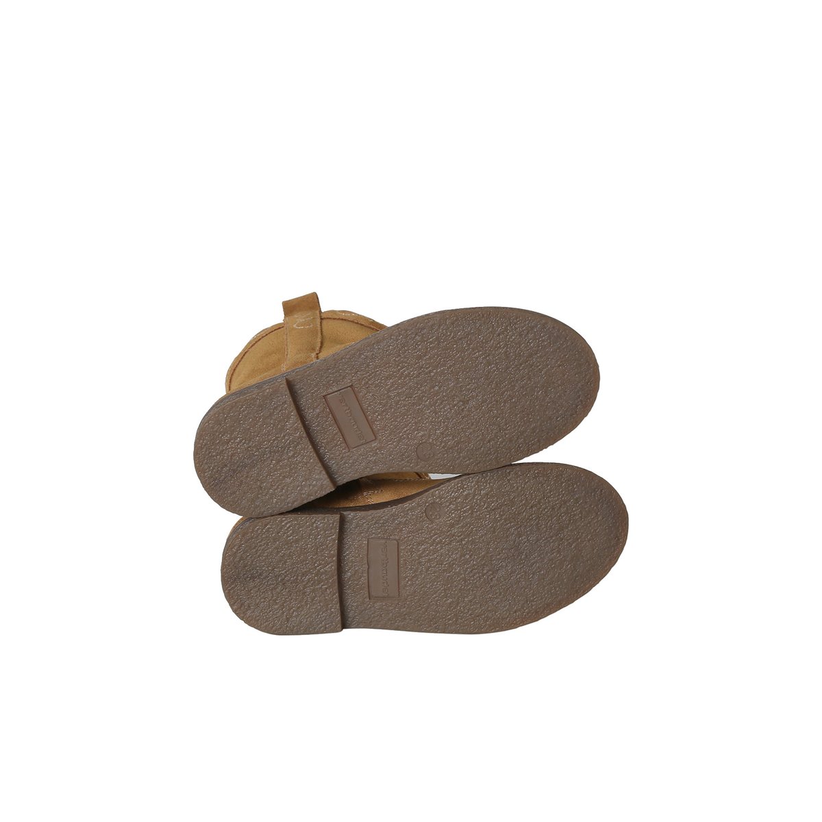 Boots cuir zippées marron, VERTBAUDET