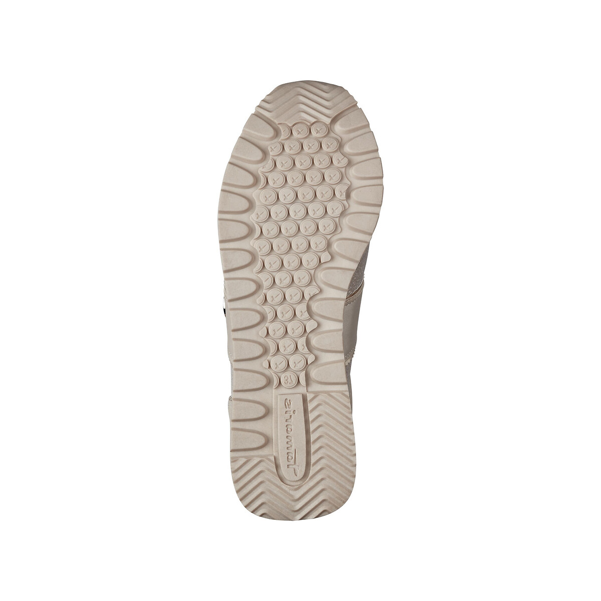 Chunky Heel Trainers ivory, TAMARIS