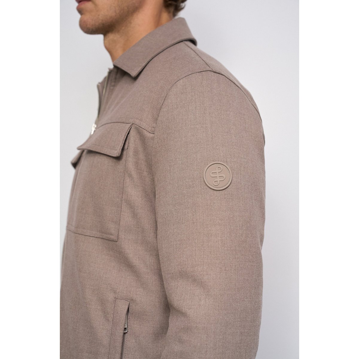 BLOUSON AVEC LAINE beige, SALSA JEANS
