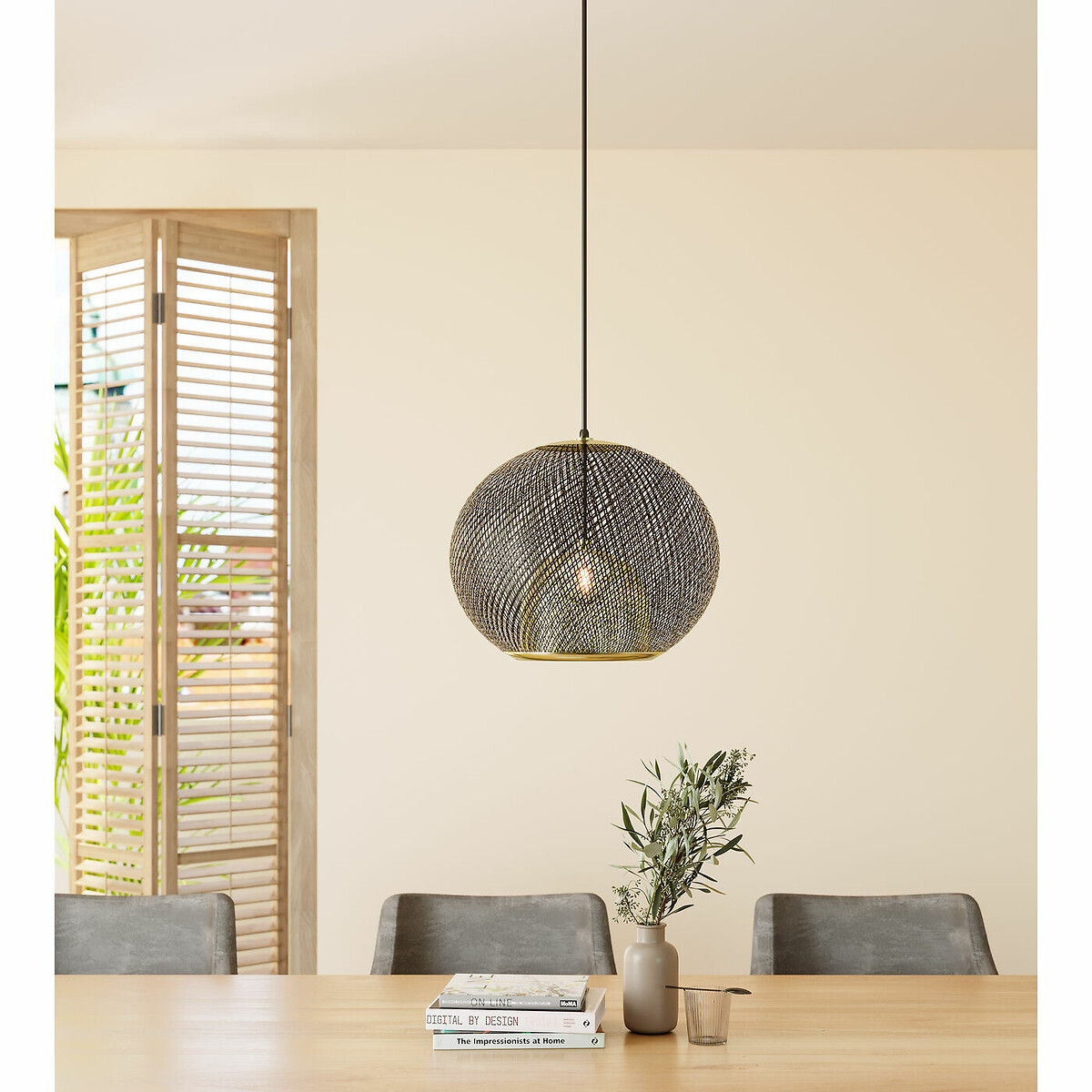 Suspension Grato Ø45cm doré, KARE DESIGN