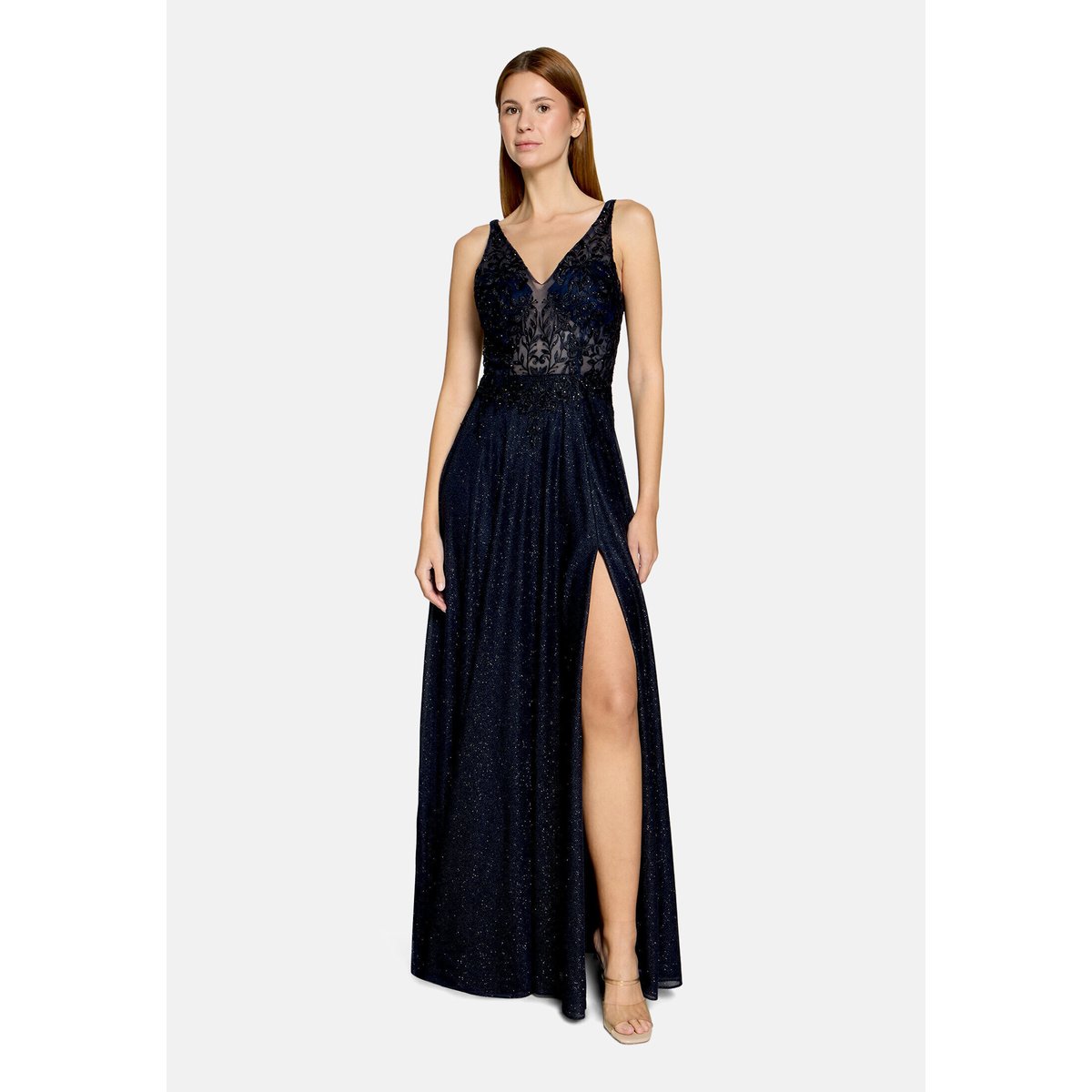 Robe de soirée au look scintillant night sky, VERA MONT