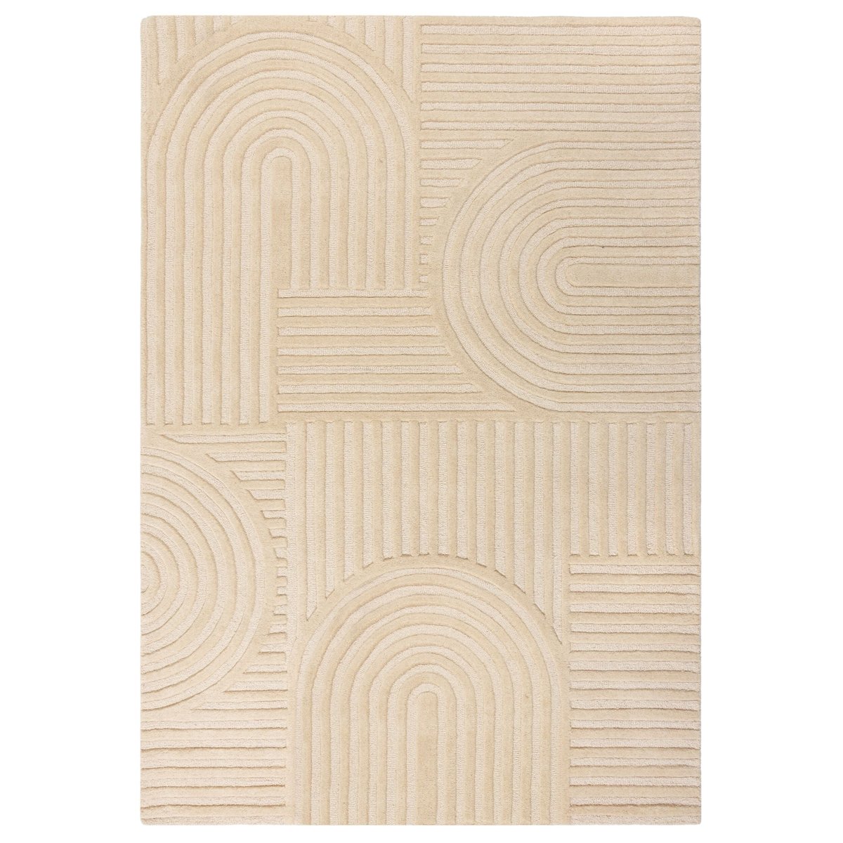 Tapis en laine ZEN GARDEN beige, FLAIR RUGS