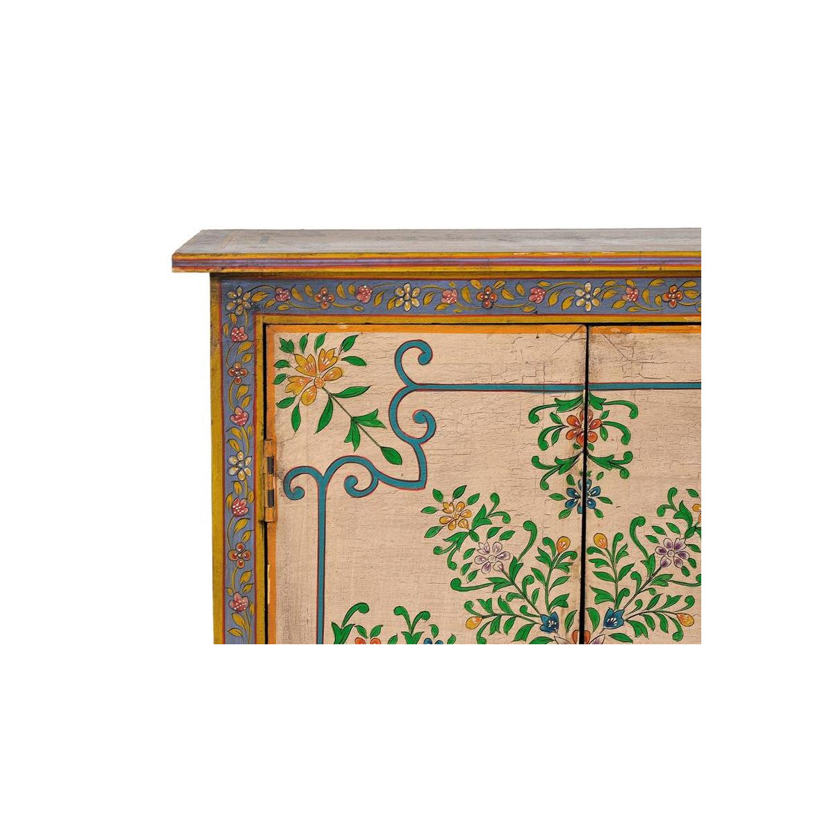 Buffet multicolore, DECORATION D’AUTREFOIS