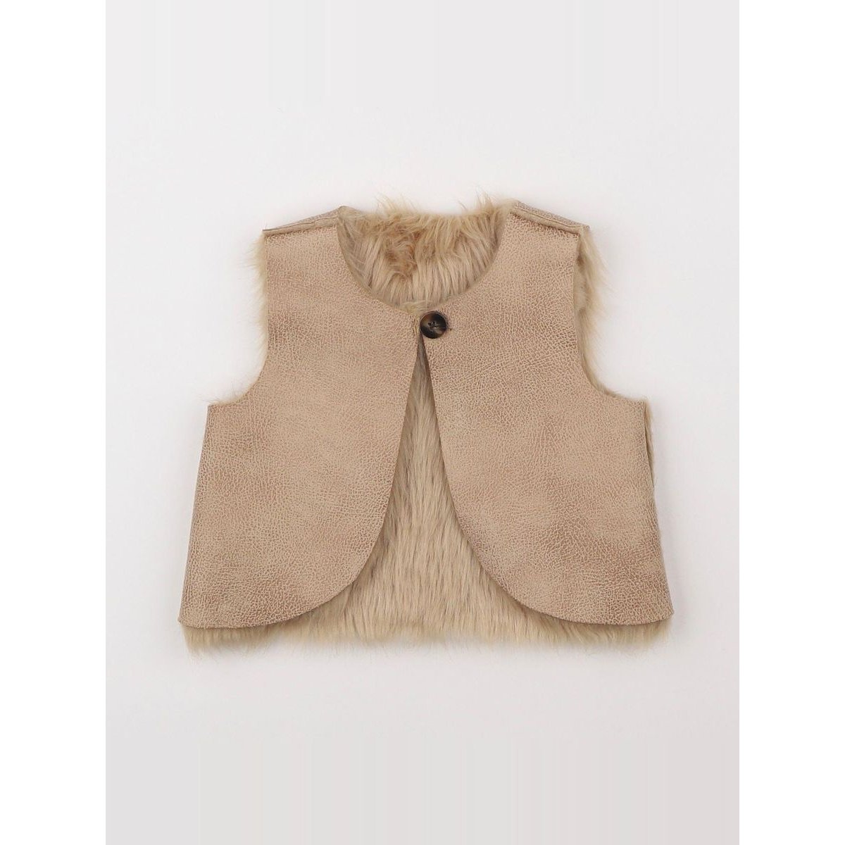 Gilet - Très bon état marron, TAPE A L'OEIL