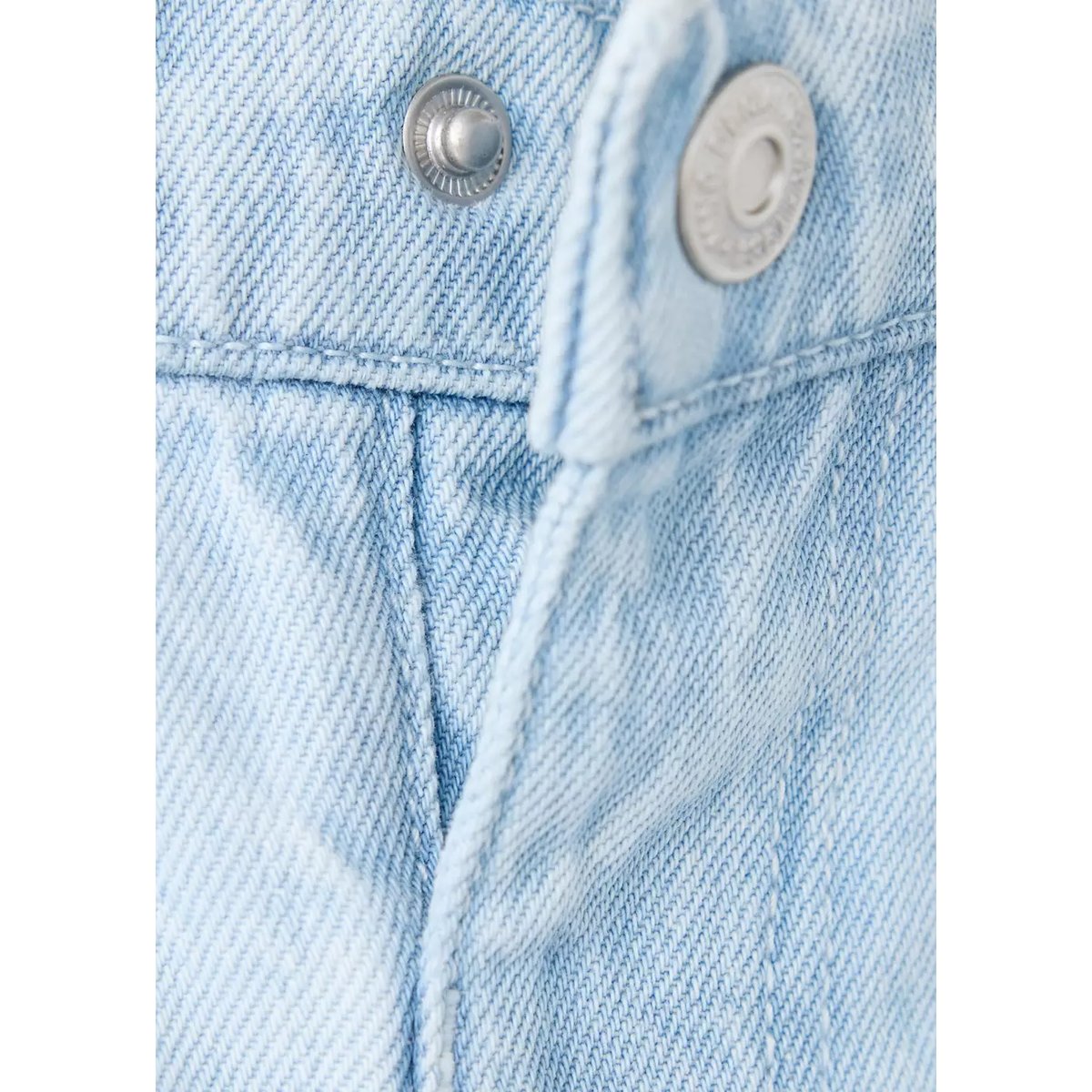 Jean droit taille élastique bleu clair, MANGO BABY