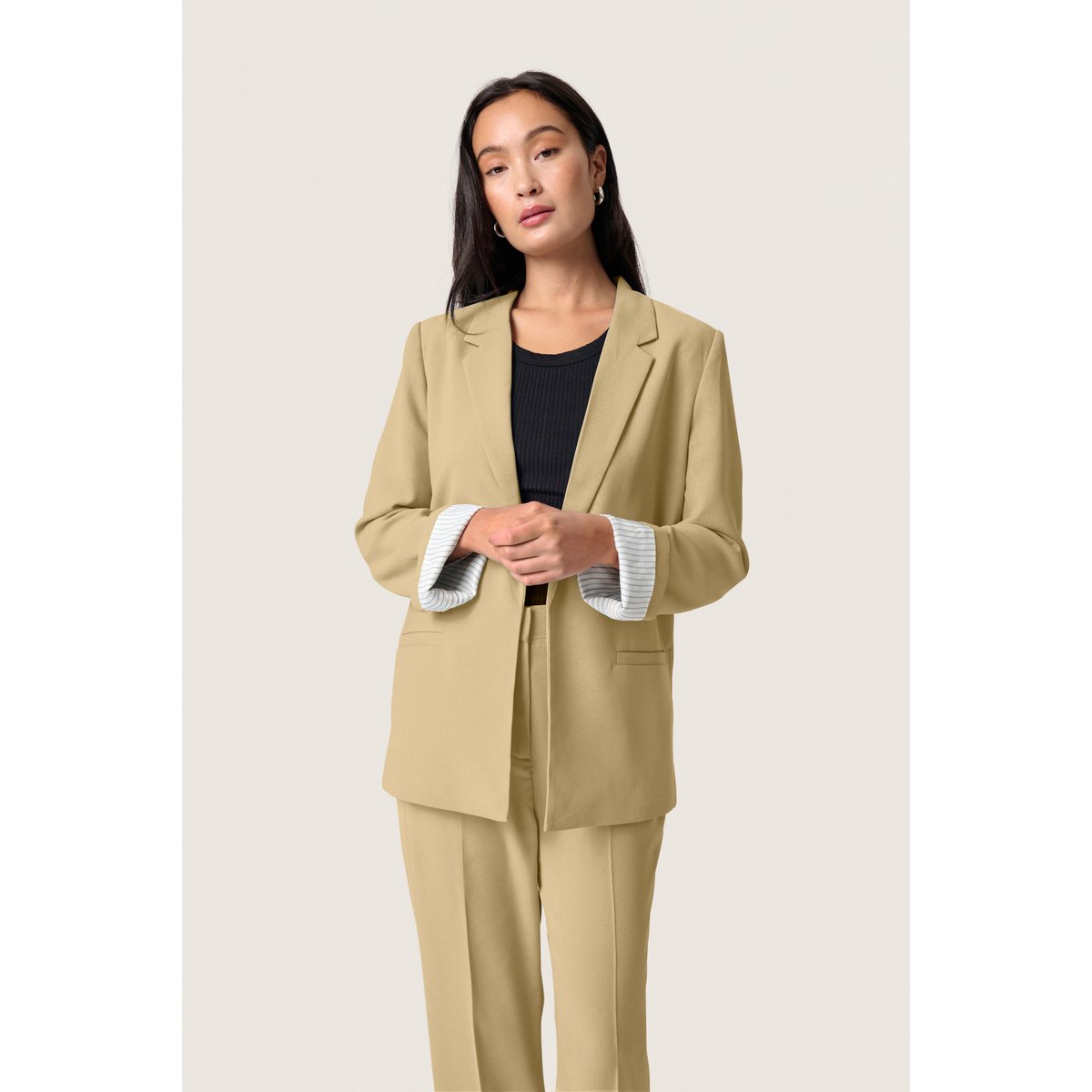Blazer vert elmwood, SOAKED IN LUXURY