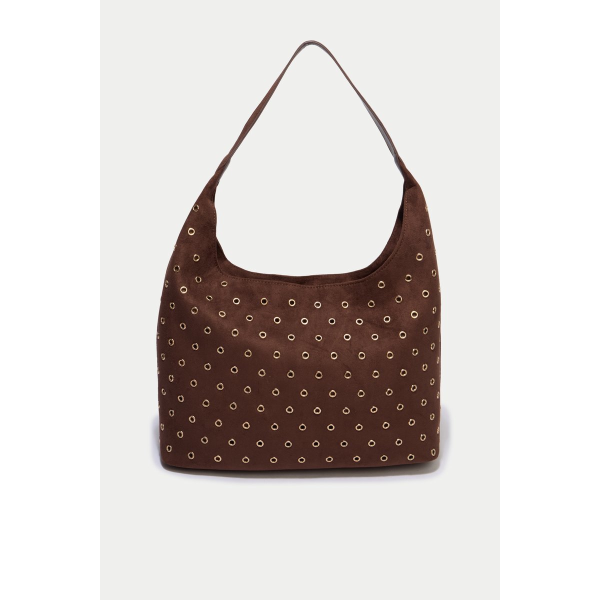 Sac aspect daim marron, CACHE CACHE
