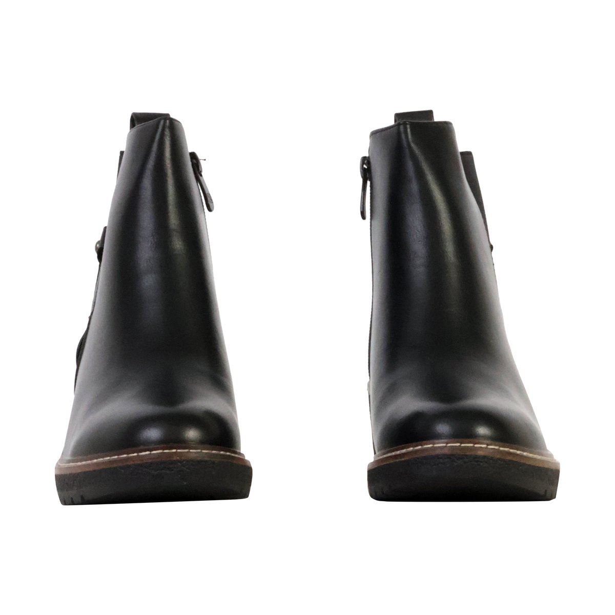 Bottines à Zip Super Mode noir, ENZA NUCCI