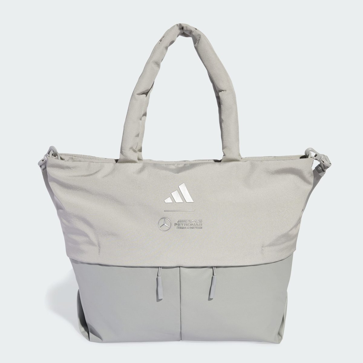 Tote Bag Mercedes - Amg Petronas Formula One Team Silver Arrows Tote Bag Mercedes - Amg Petronas Formula One Team Silver Arrows grey two, adidas Performance