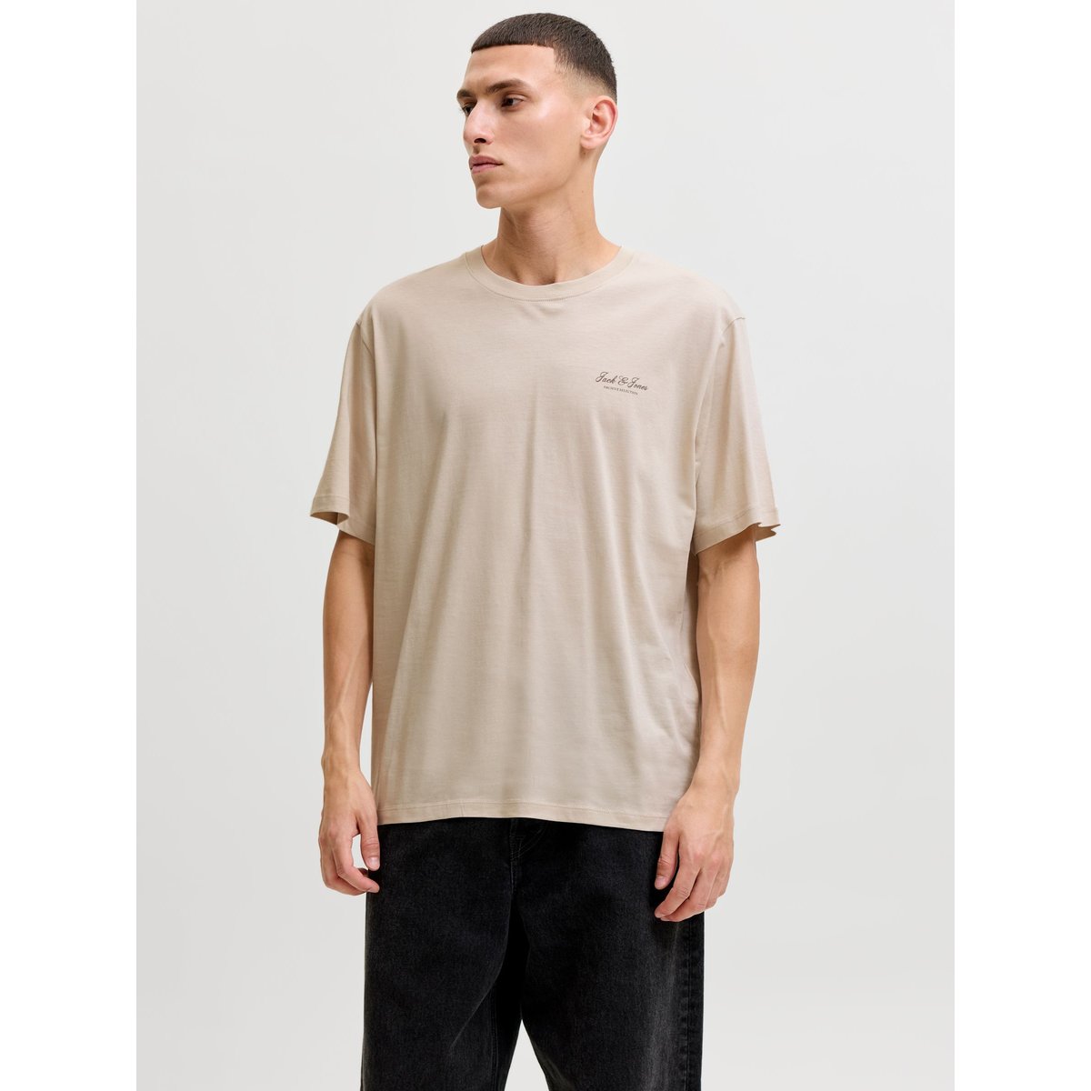 T-Shirt bright white, JACK & JONES