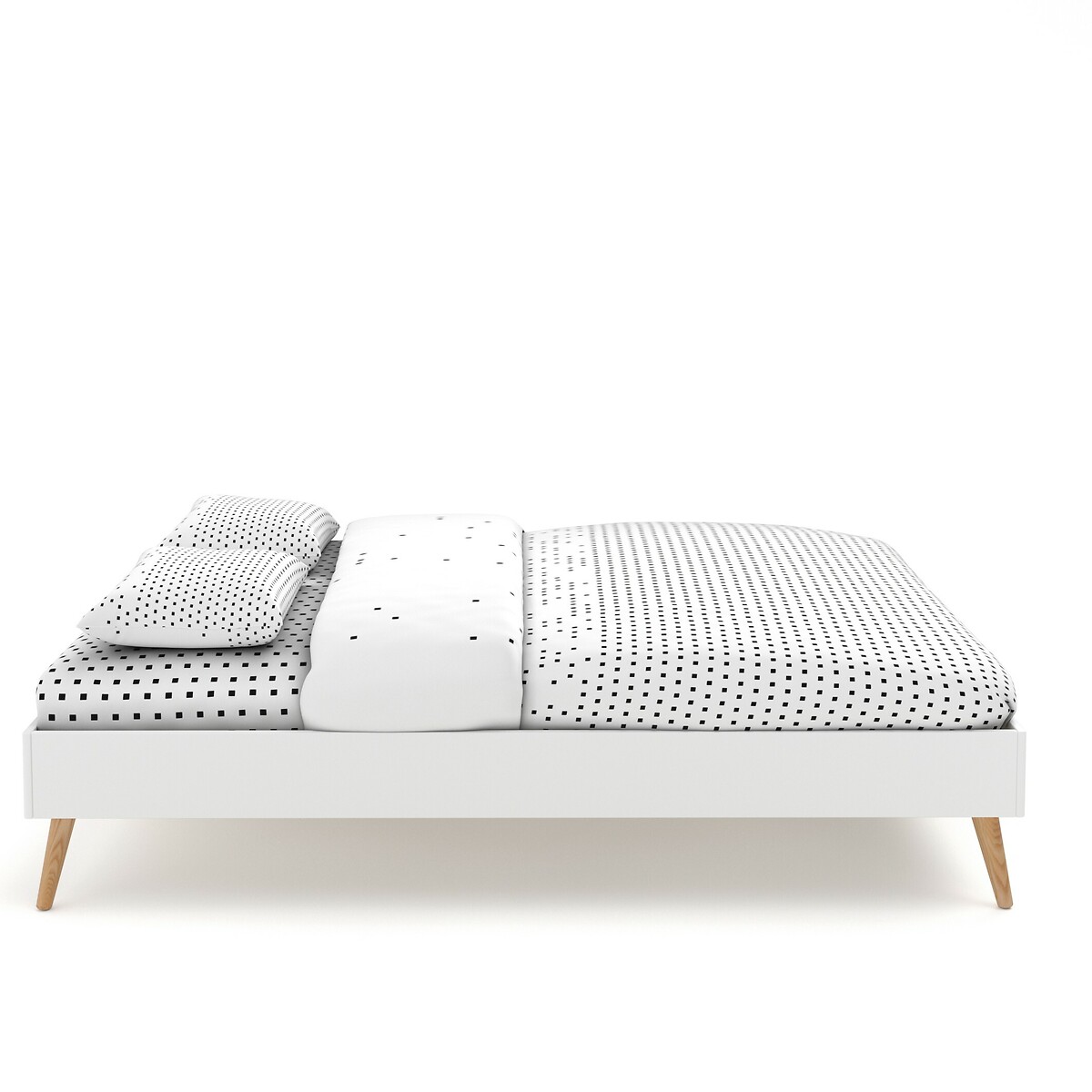 Bed met lattenbodem Jimi wit, LA REDOUTE INTERIEURS