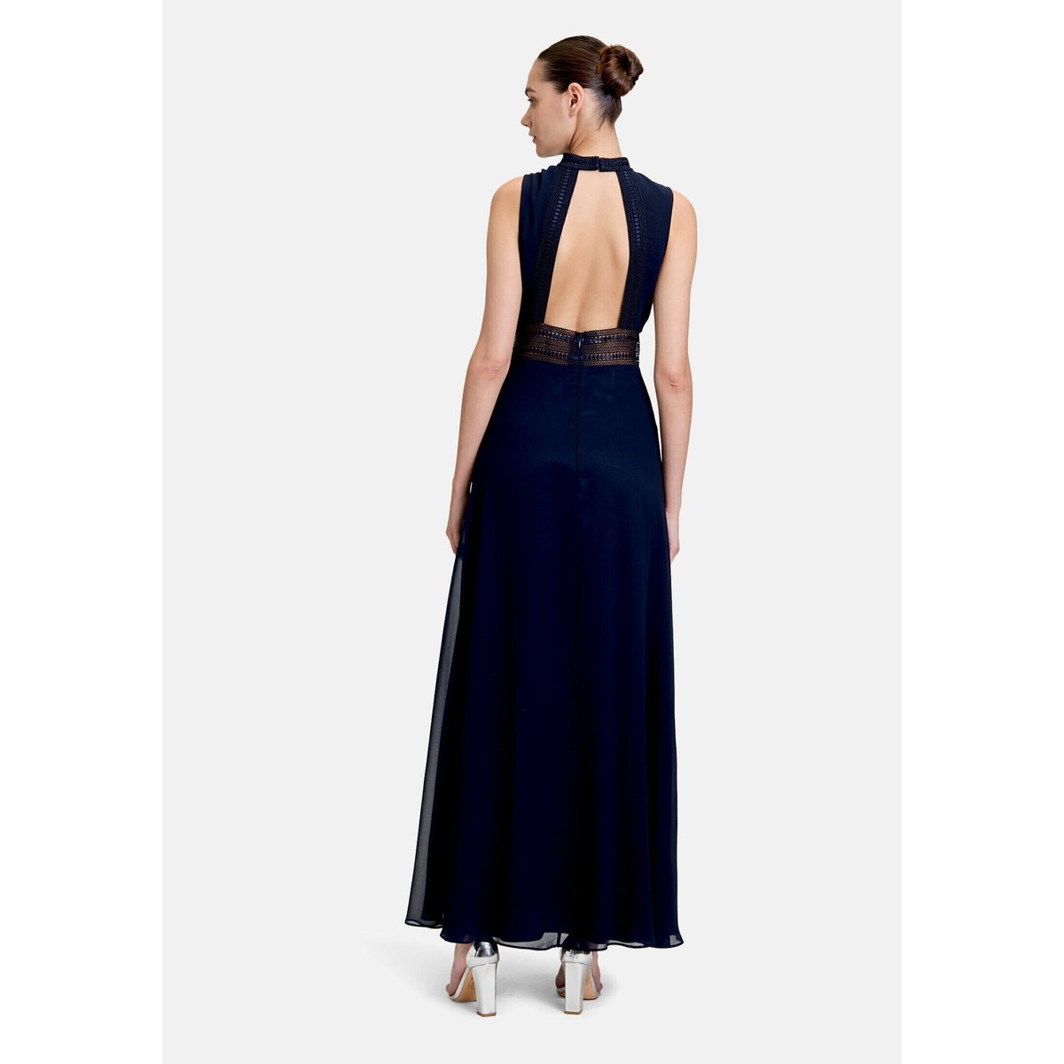 Robe de soirée dos-nu night sky, VERA MONT