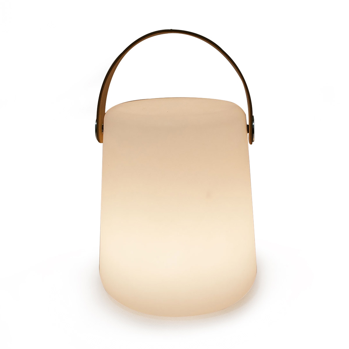 Lampe nomade d'extérieur blanc, CEMONJARDIN