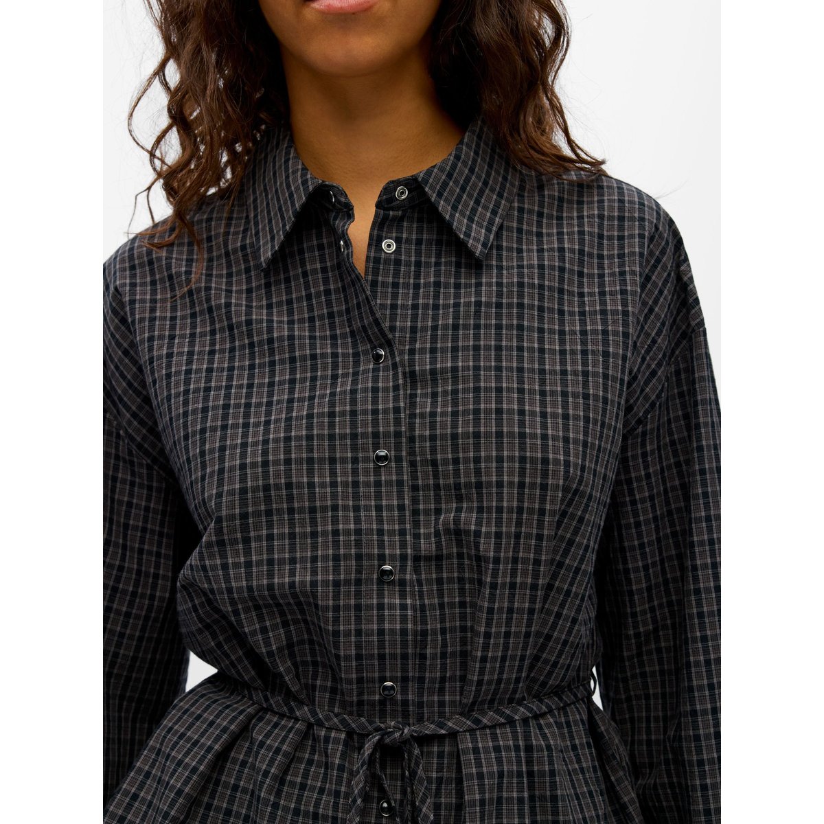Chemise À Carreaux gris - gunmetal1, OBJECT