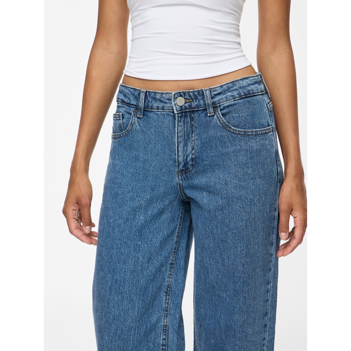 Jean À Coupe Ample bleu - medium blue denim1, VILA