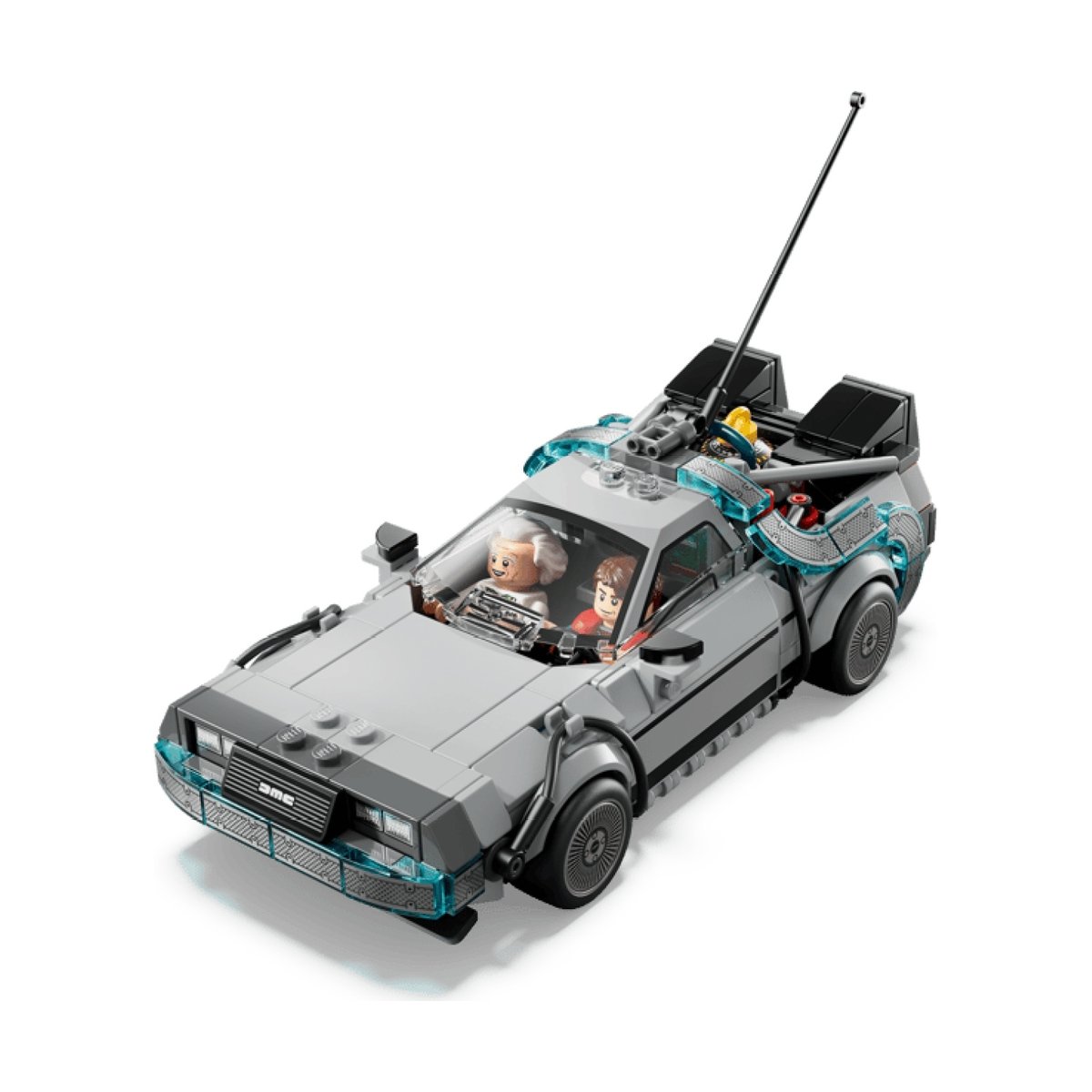 Speed Champions La machine à remonter le temps de Retour vers le futur gris, LEGO