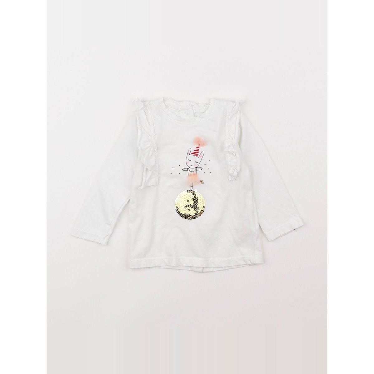 Tee-shirt - Très bon état blanc, VERTBAUDET