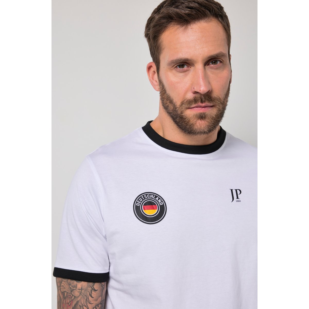 T-shirt, manches courtes blanc neige, JP1880