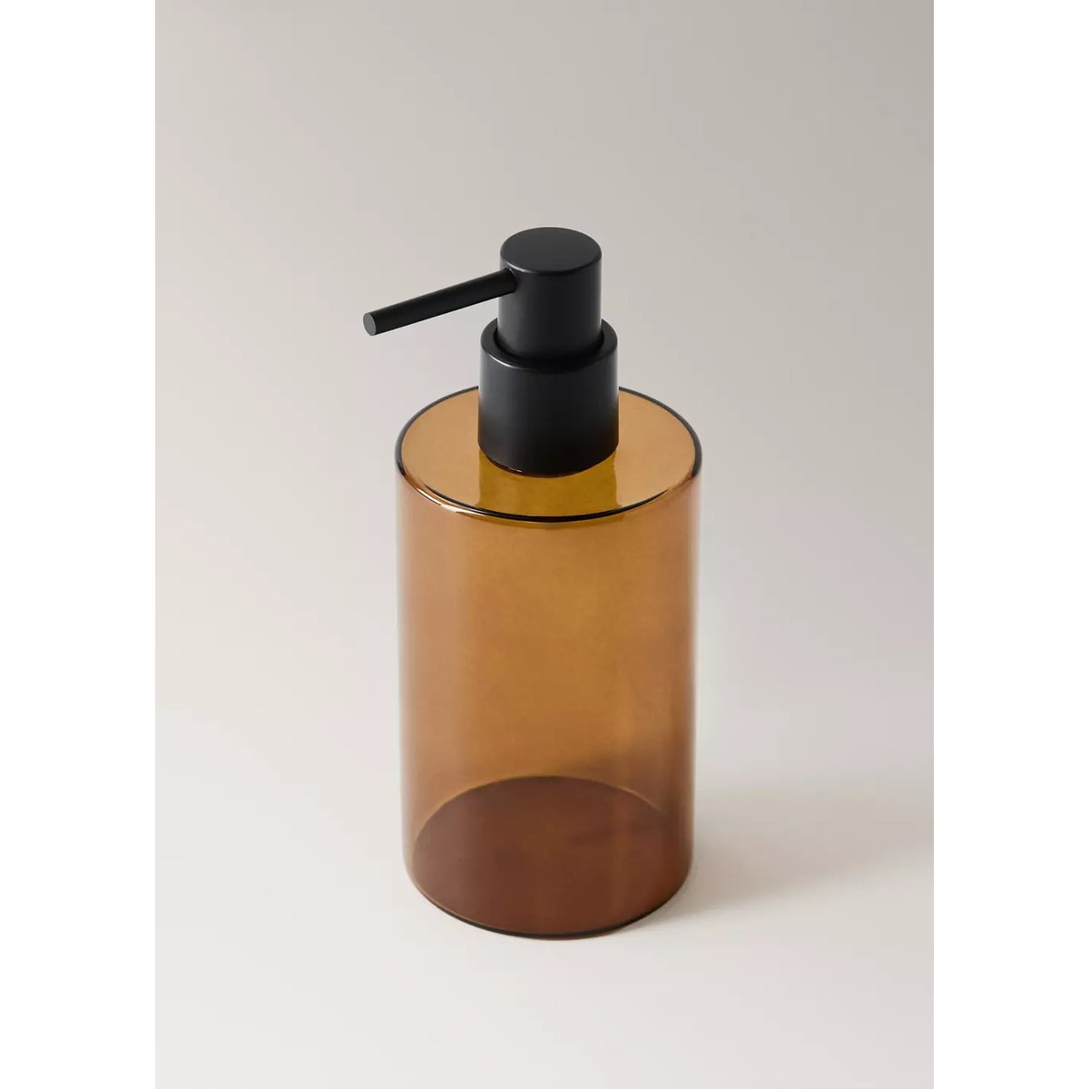 Distributeur de savon borosilicate marron moyen, MANGO HOME