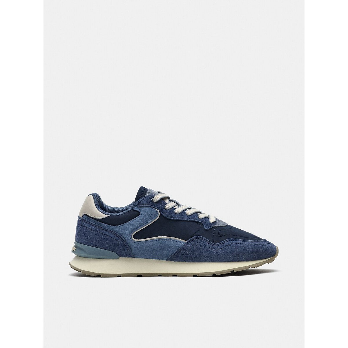 Leren sneakers City blauw, HOFF