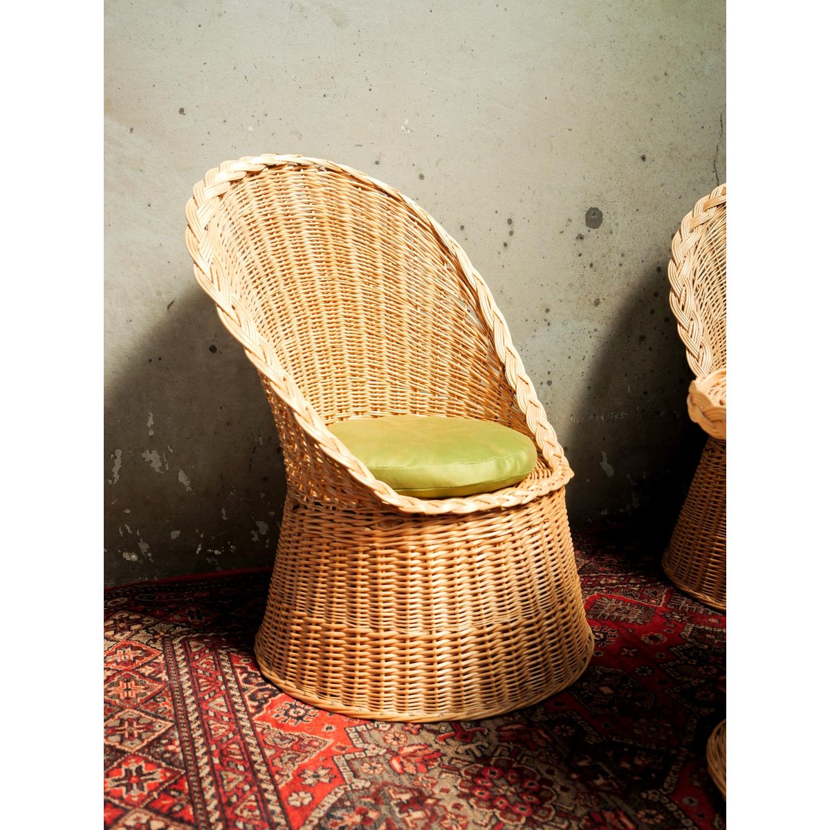 Ensemble de table et chaises Ange N°23 - Bon état marron, DEBONGOUT