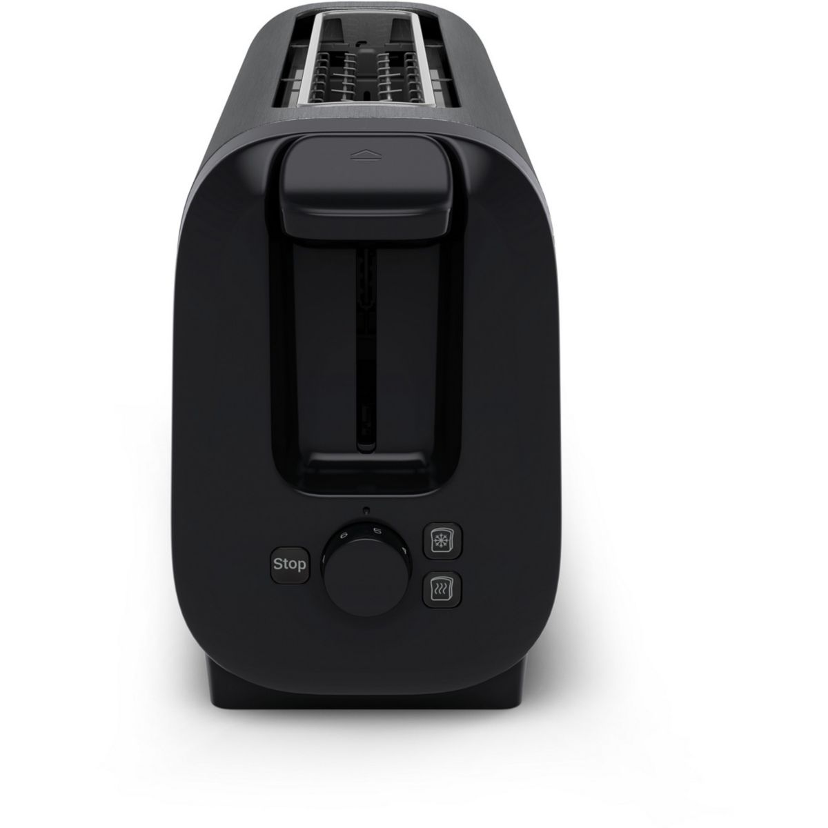 Grille-pain LS5S08E0 Subito Noir - Longue fente couleur unique, MOULINEX