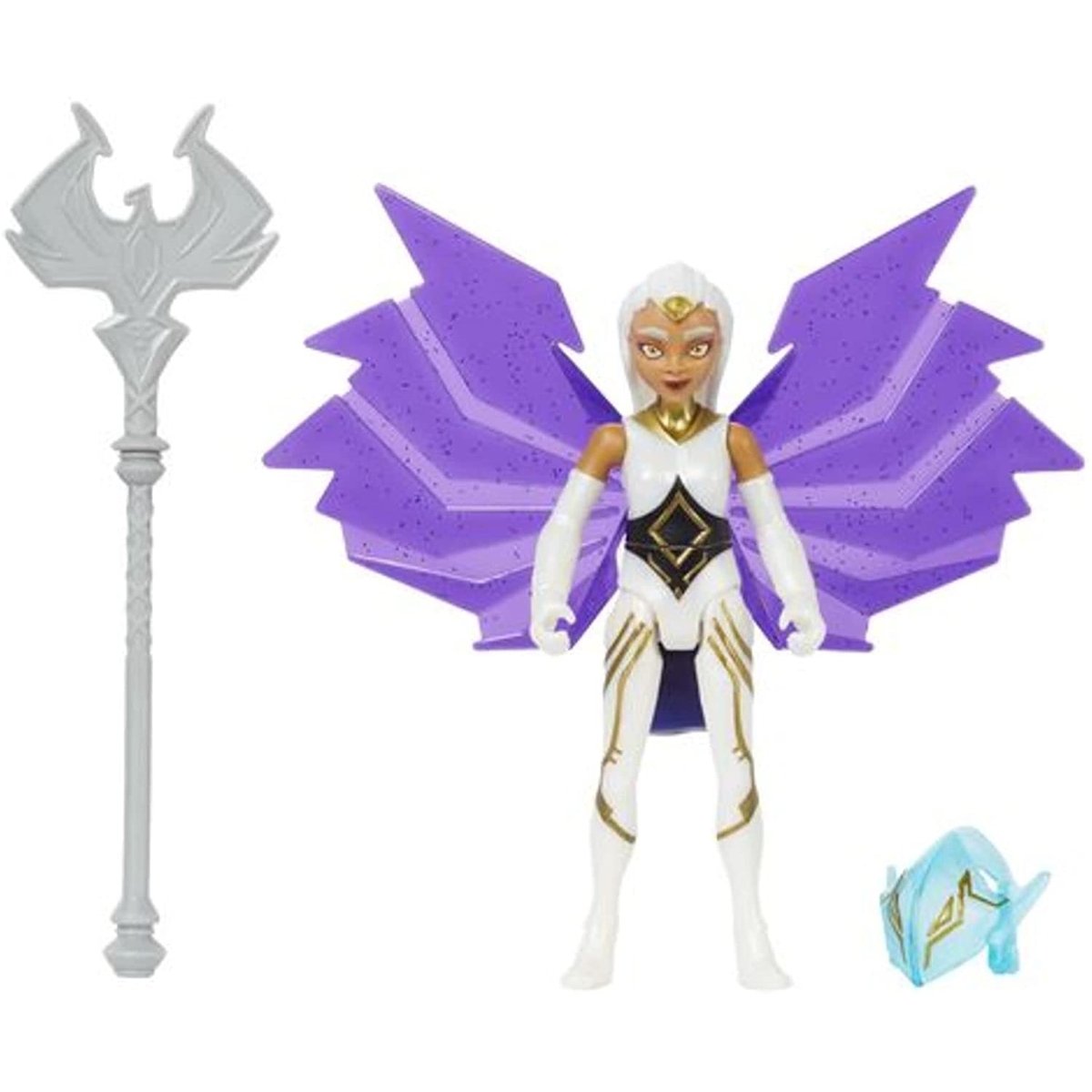 Musclor et Les Maîtres de l'Univers - Figurine articulée la sorcière multicolore, MATTEL