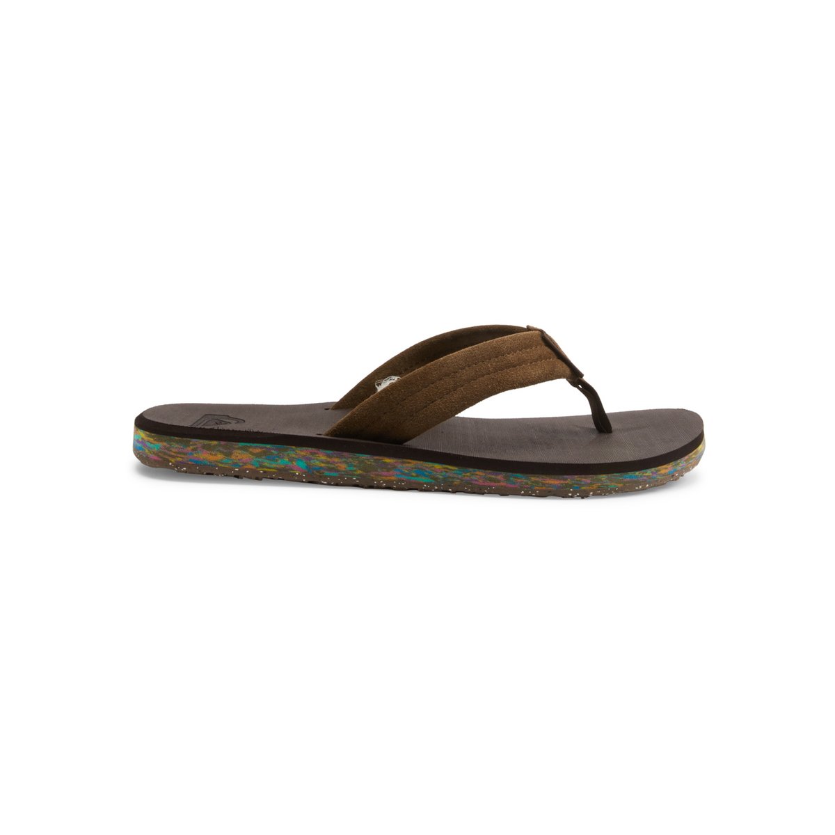 Sandales CARVER SUEDE RECYCLED marron brown 2, QUIKSILVER