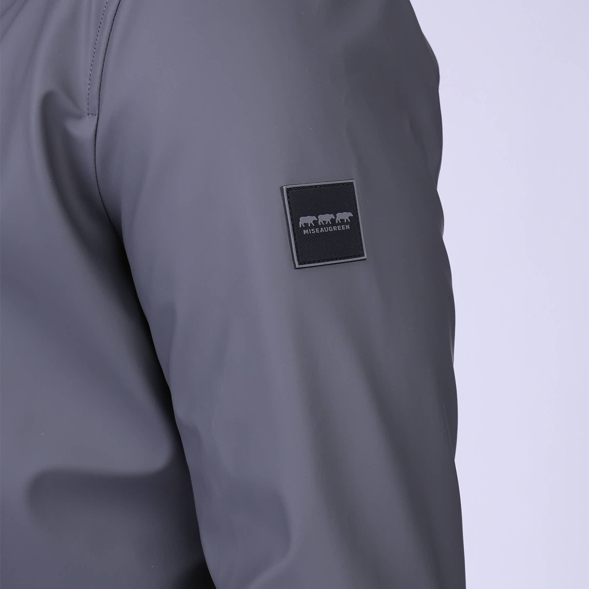 Parka légère Hudson anthracite, MISE AU GREEN