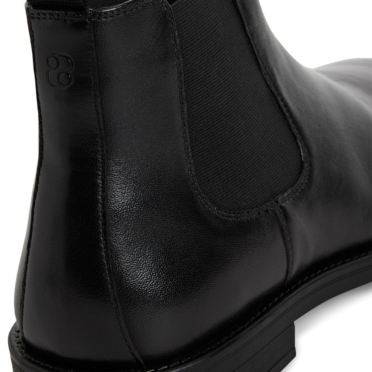 Bottine Chelsea à élastique noir multi, S.OLIVER