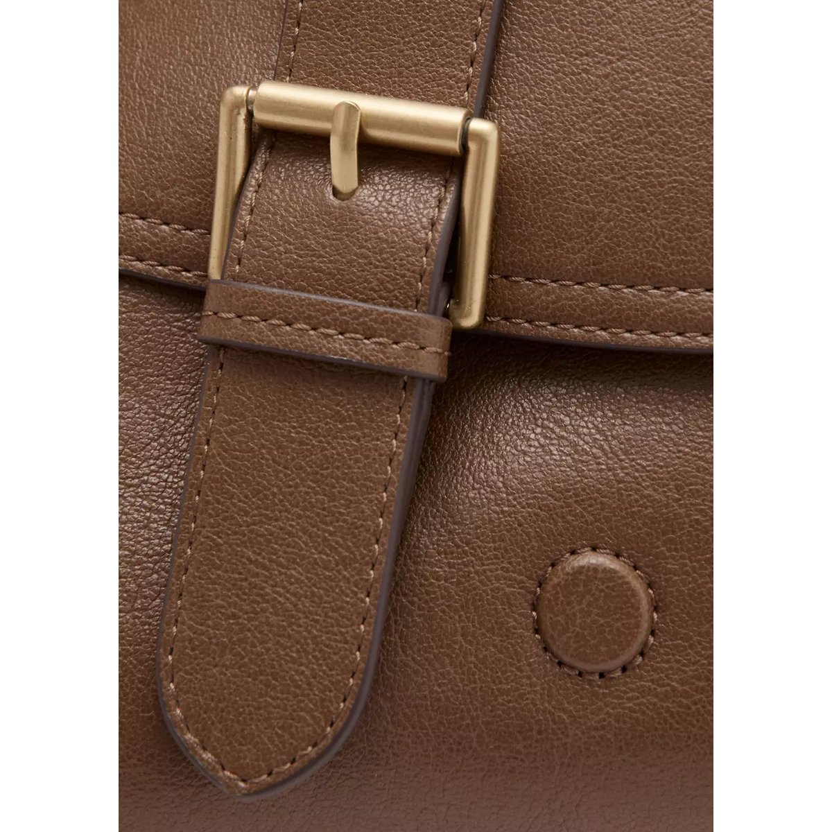 Sac porté épaule boucles marron moyen, MANGO
