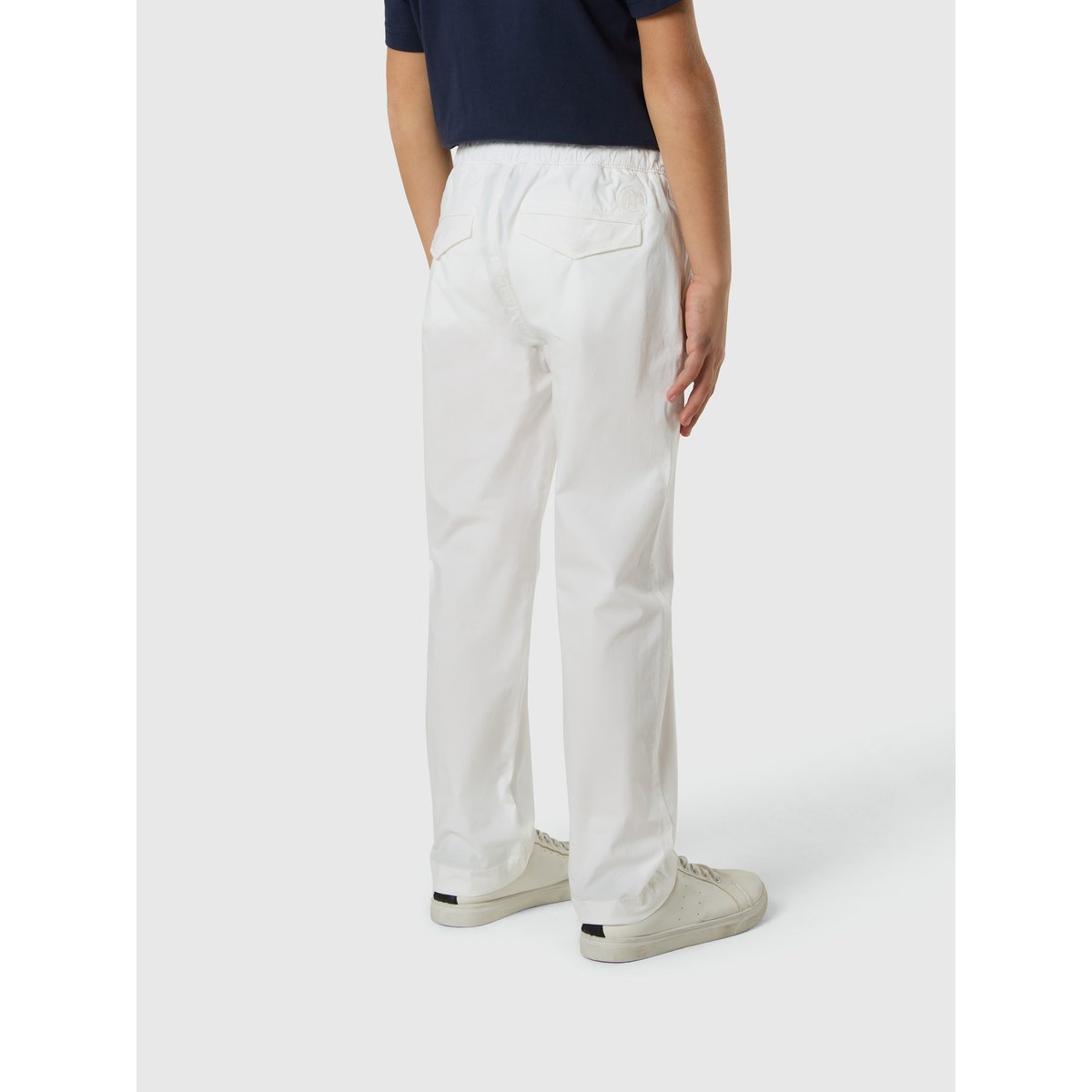 Chinos à taille élastique blanc, NORTH SAILS