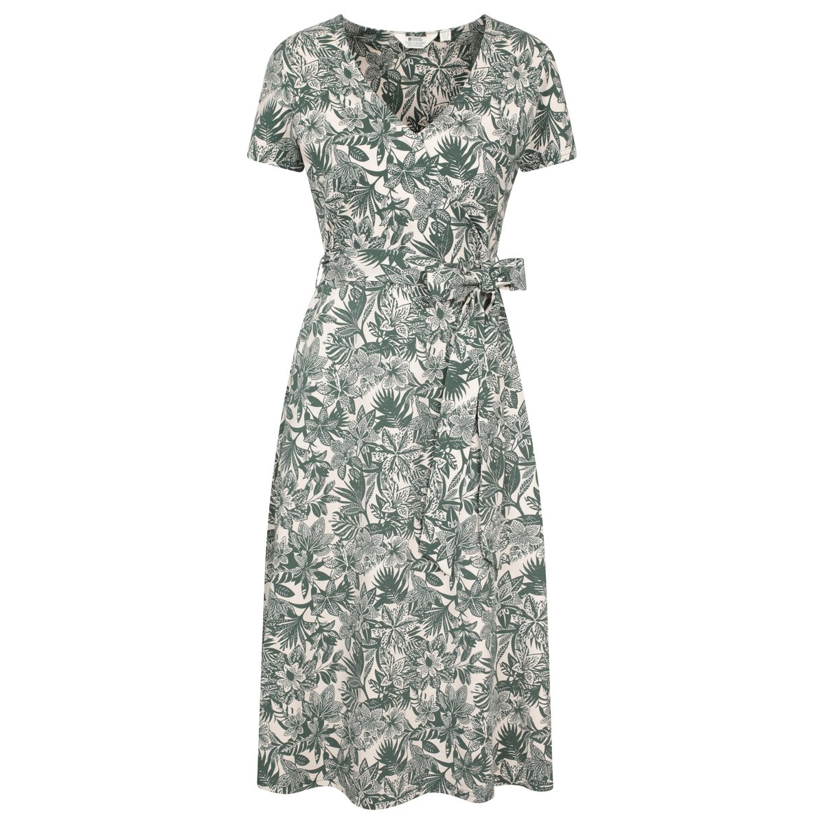 Robe mi-longue SANTORINI vert kaki, MOUNTAIN WAREHOUSE