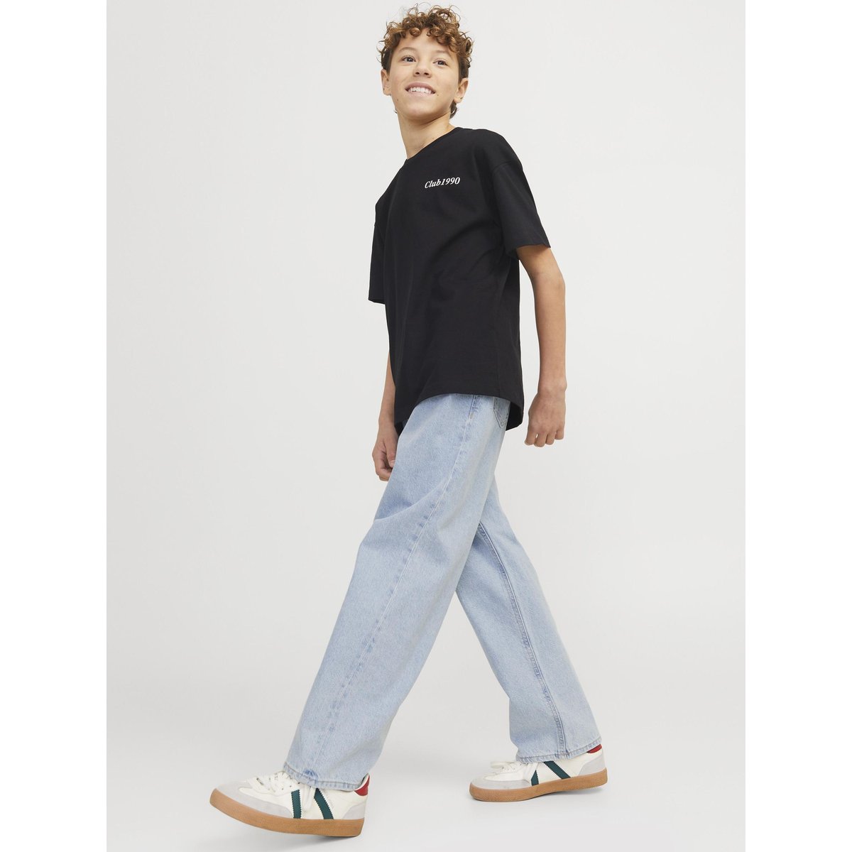 Jean Baggy Fit blue denim, JACK & JONES JUNIOR