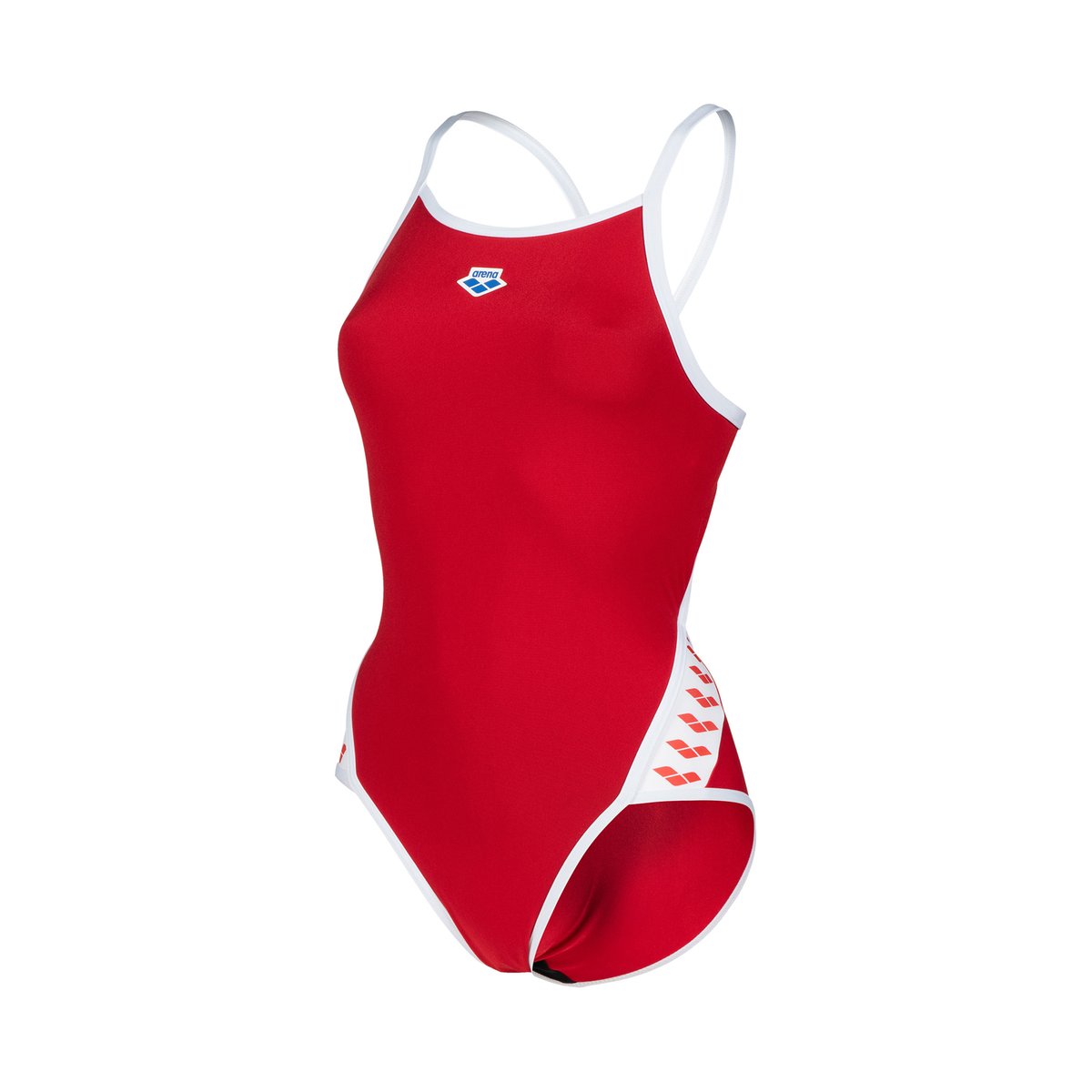 Maillot de bain Performance Icons Super Fly Back Solid red-white, ARENA