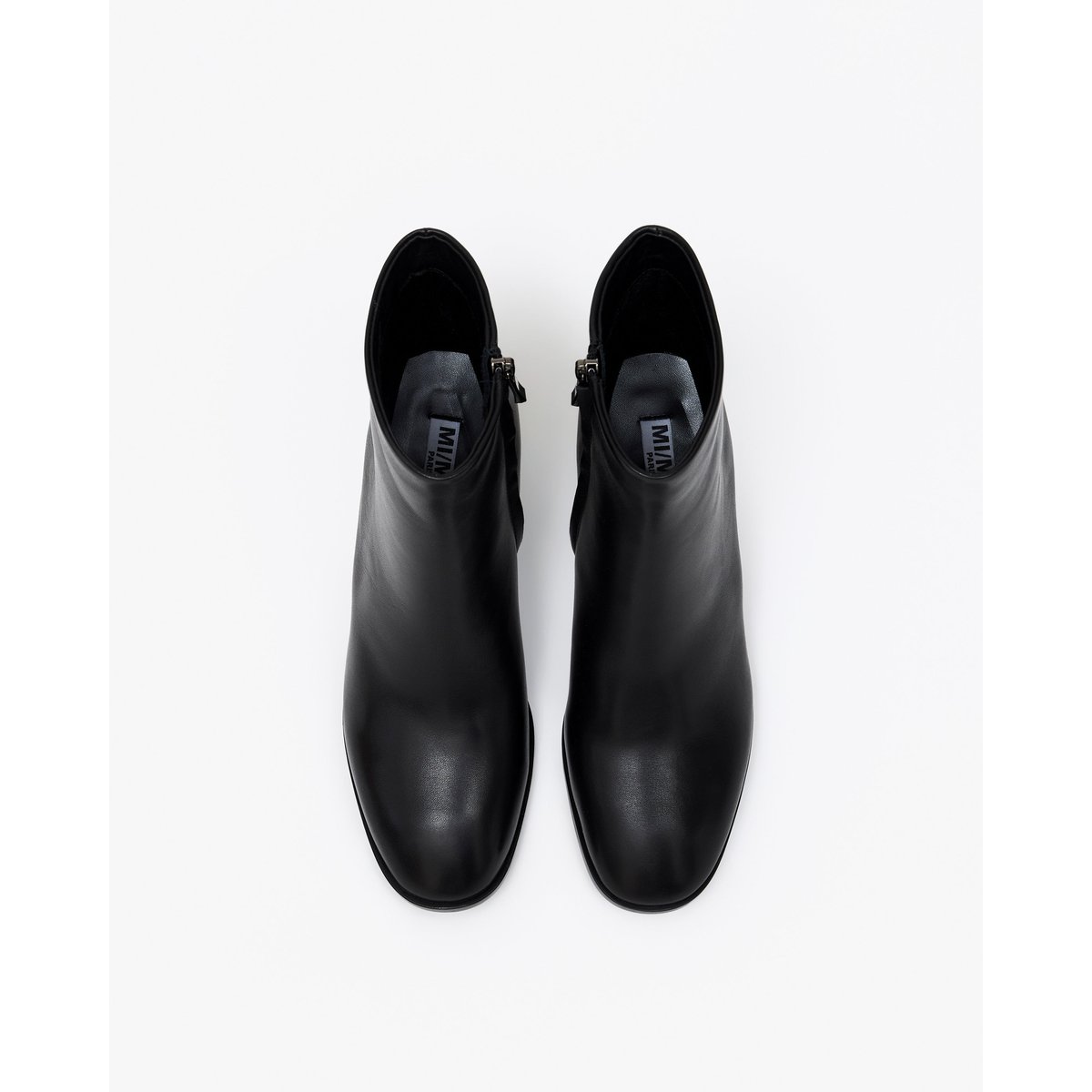 Bottines à bout rond NAOTO noir, MI MAI