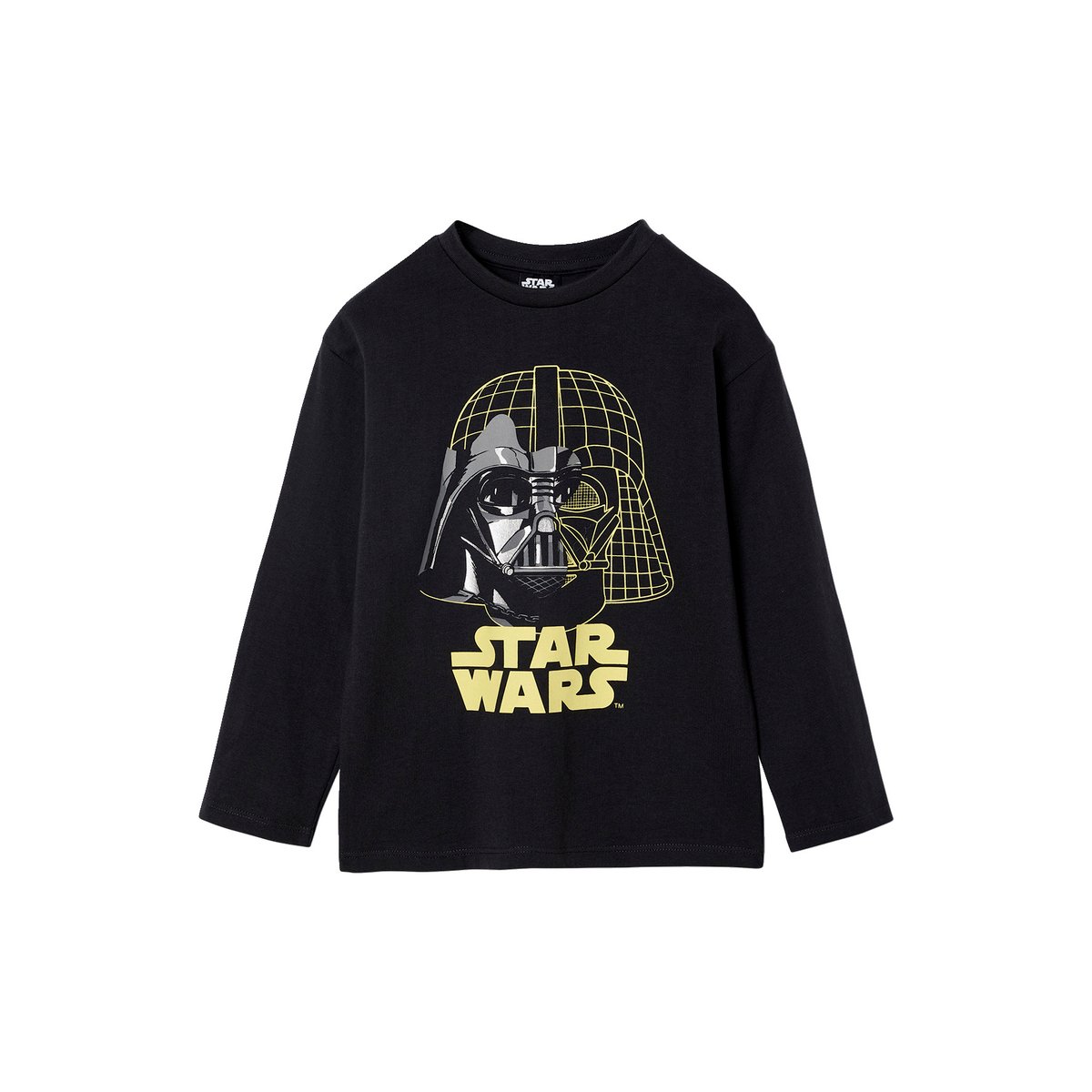 Pyjama bicolore Star Wars anthracite/gris chiné, VERTBAUDET