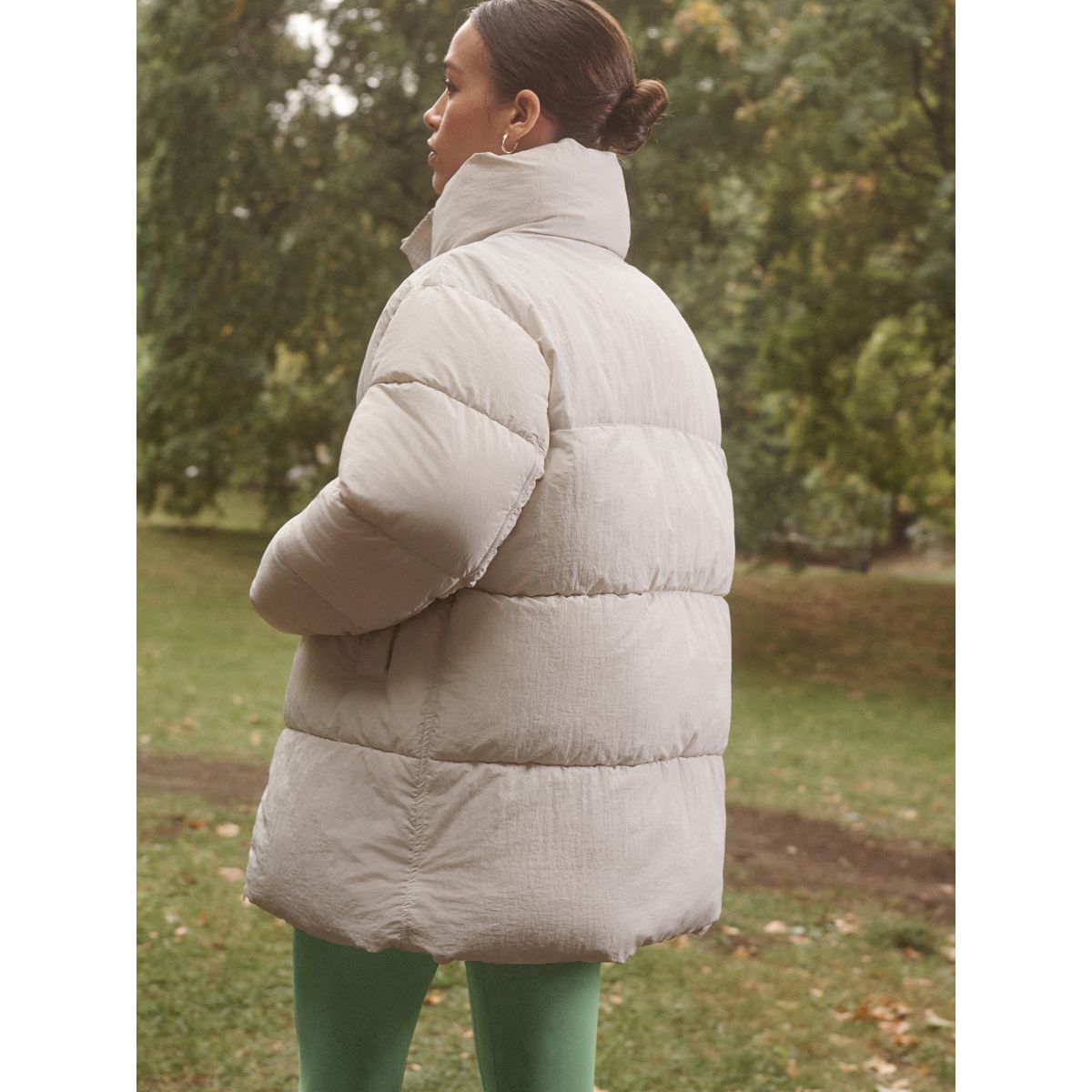 Manteau matelassé imperméable blanc, NEXT