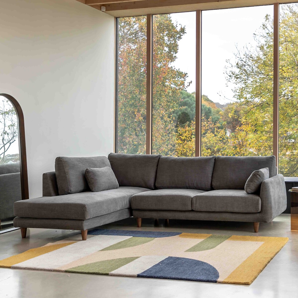 Orchard Soft Linen Chaise Sofa (Left Facing) magnet, ÉDITÉ