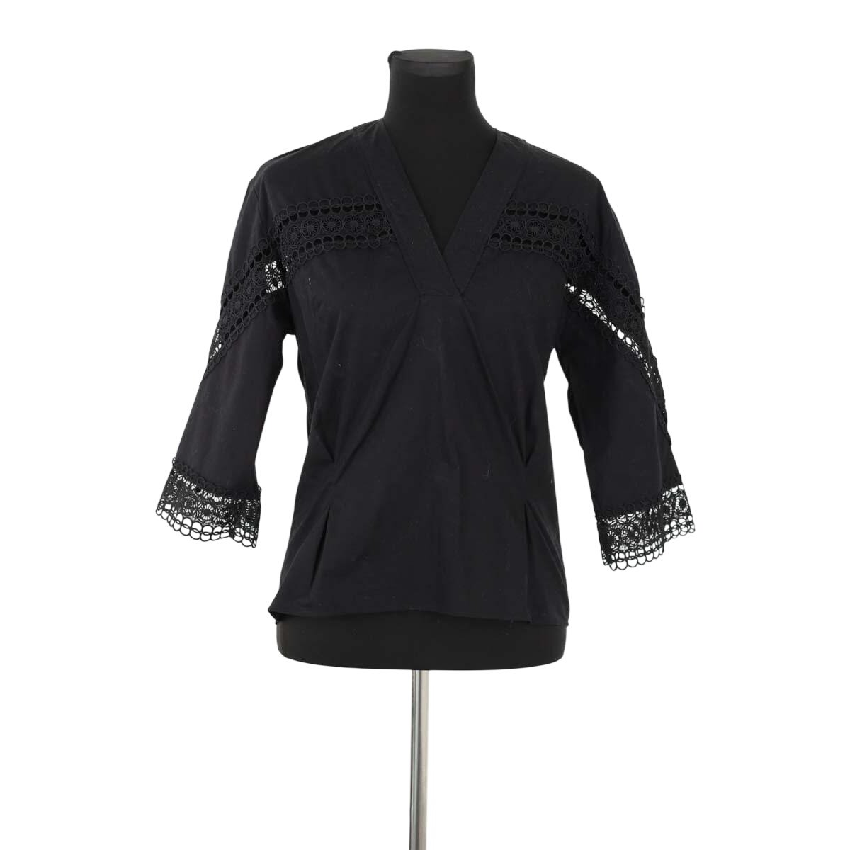 Blouse - Très Bon État noir, SANDRO