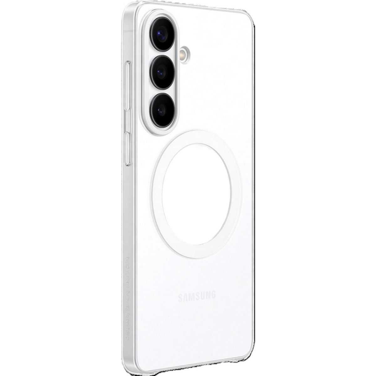 Coque transparente Magnet S26 + couleur unique, SAMSUNG
