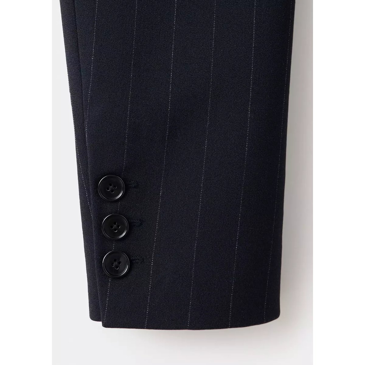 Blazer costume croisé bleu marine, MANGO