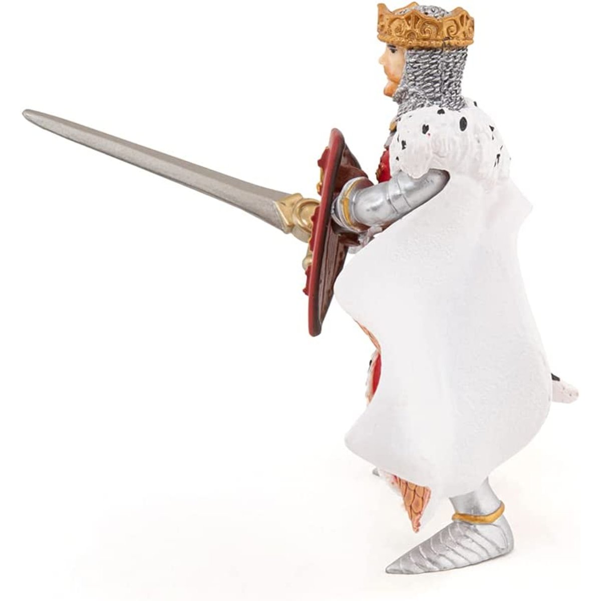Figurine Roi Arthur rouge, PAPO