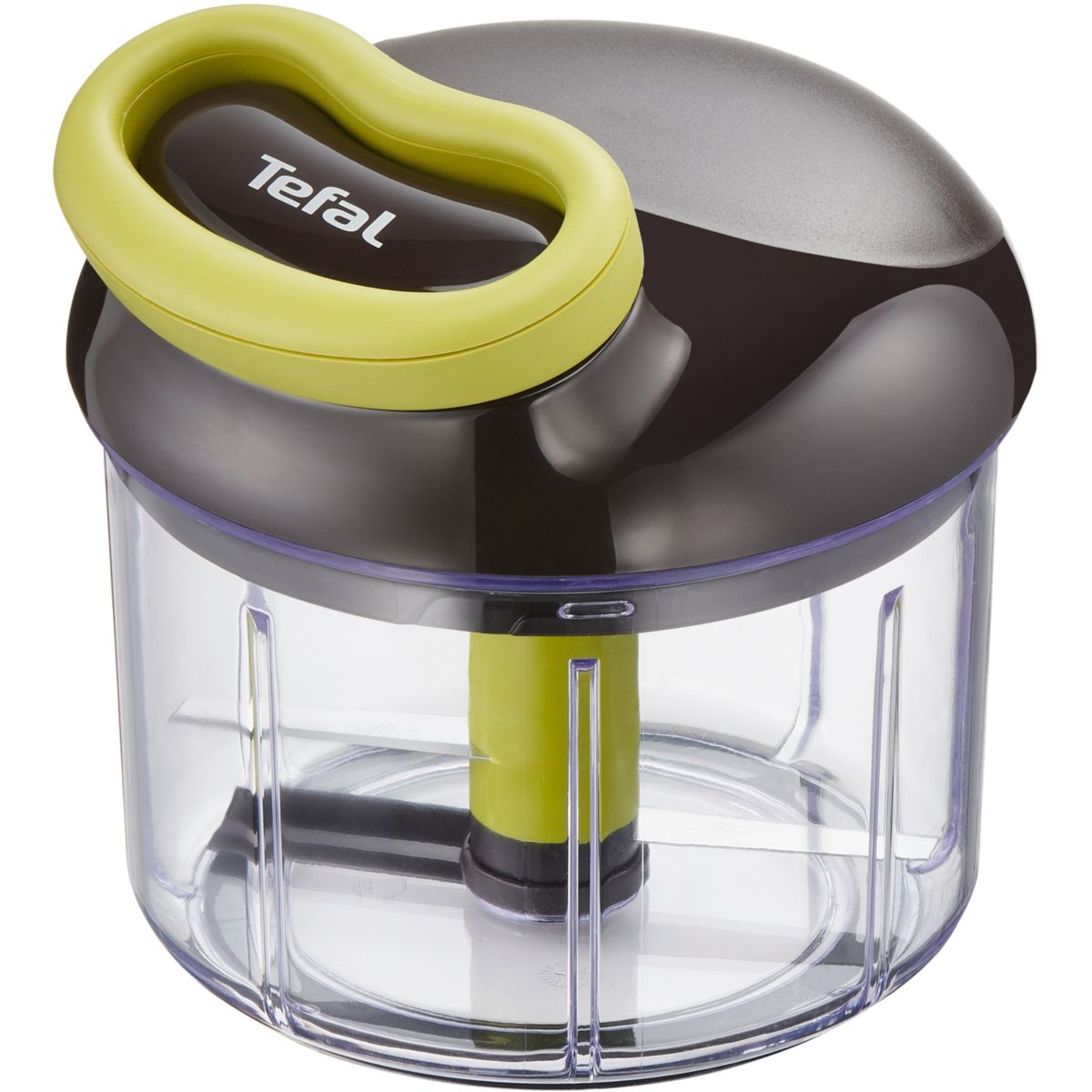 Hachoir manuel 5 secondes 900 ml + lame glace pilée blanc et vert, TEFAL