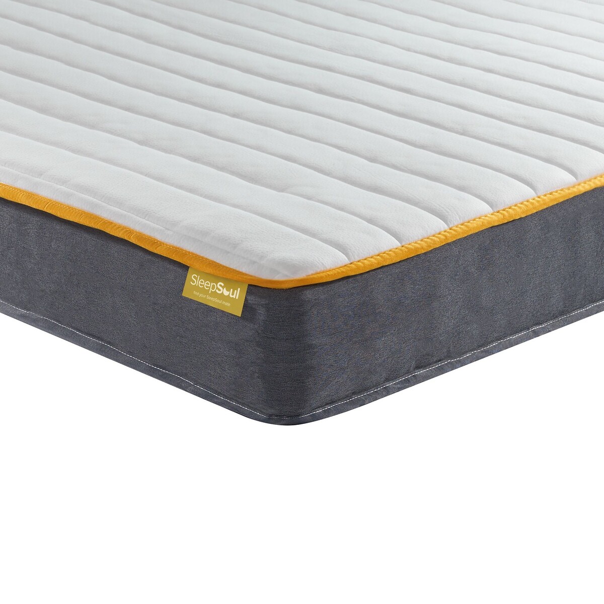 SleepSoul Comfort Pocket Hybrid Mattress white/grey, SLEEPSOUL
