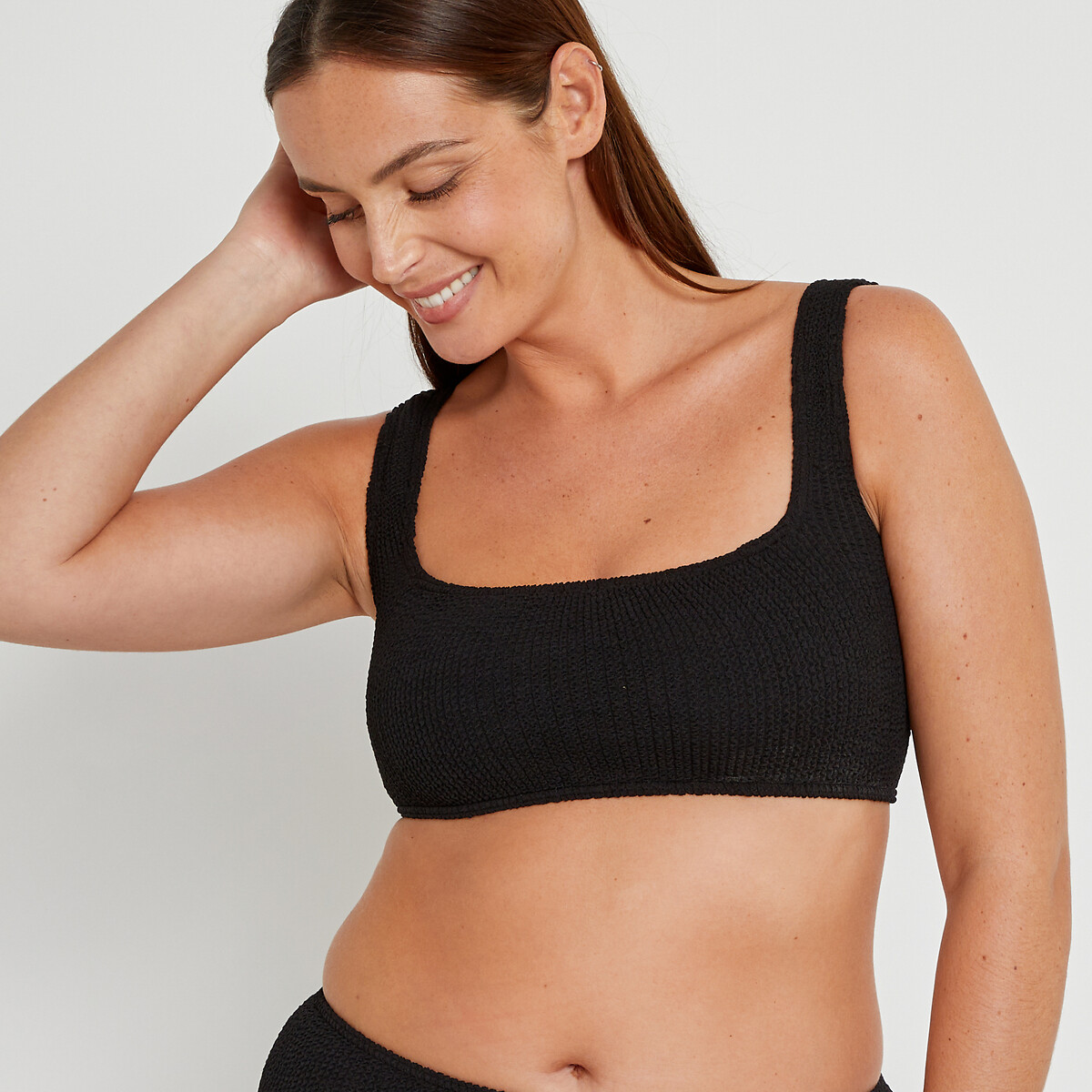 Bustier bikini-BH one size zwart, LA REDOUTE COLLECTIONS