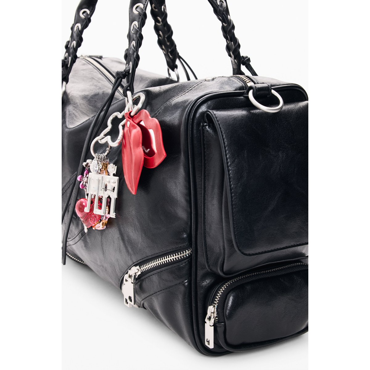 GRAND SAC EFFET CUIR noir, DESIGUAL