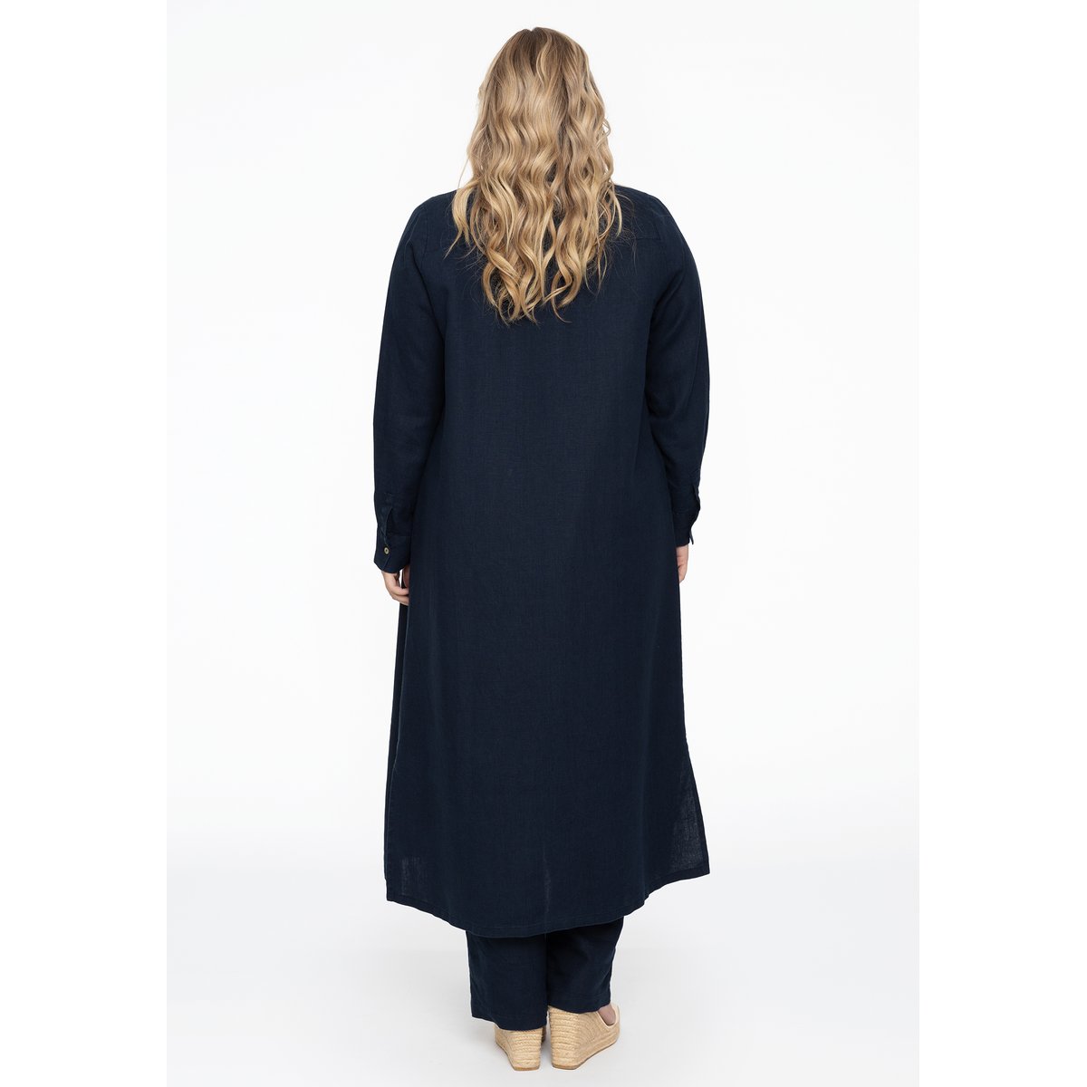 Chemise avec manches longues bleu, YOEK