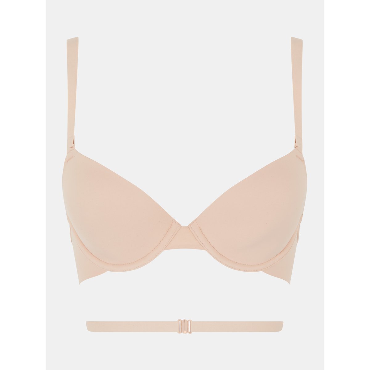 Soutien-gorge coques dos nu OPEN BACK beige doré, CHANTELLE